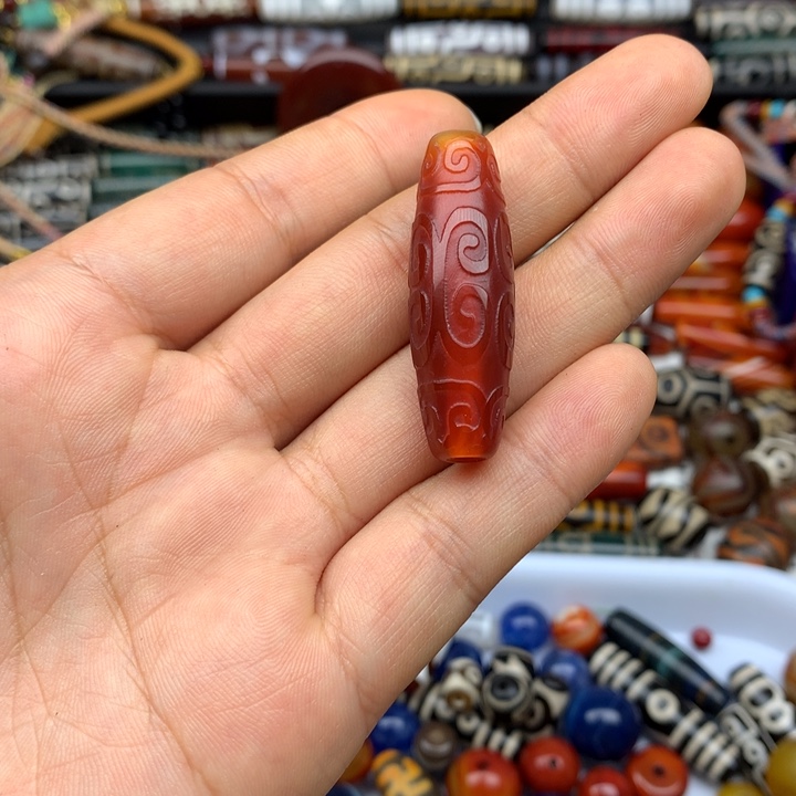 玛瑙/玉髓未镶嵌吊坠(赠链)