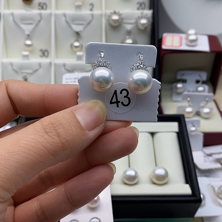 吊坠925银特价冰雪耳钉