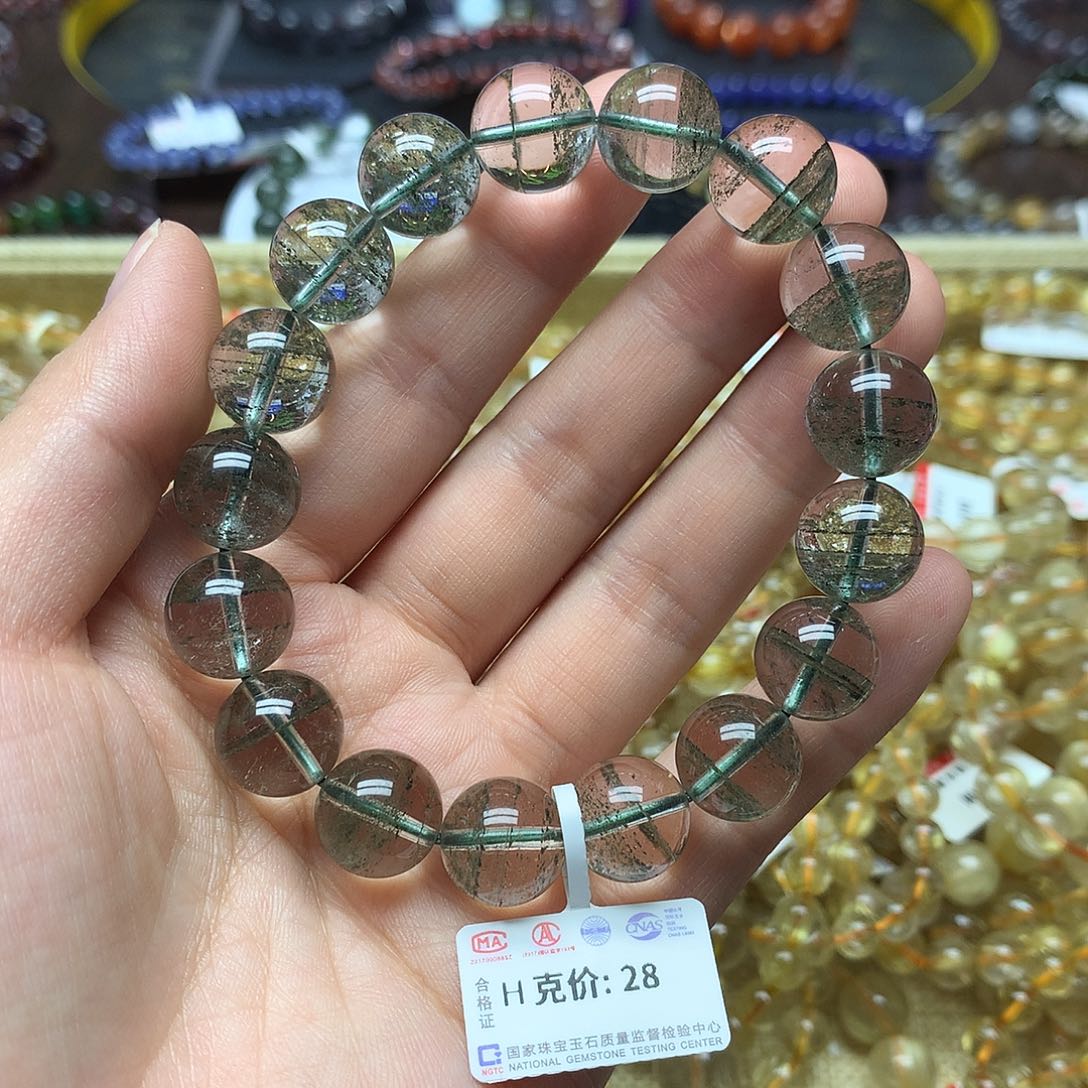 水晶手串未镶嵌诚****u手链