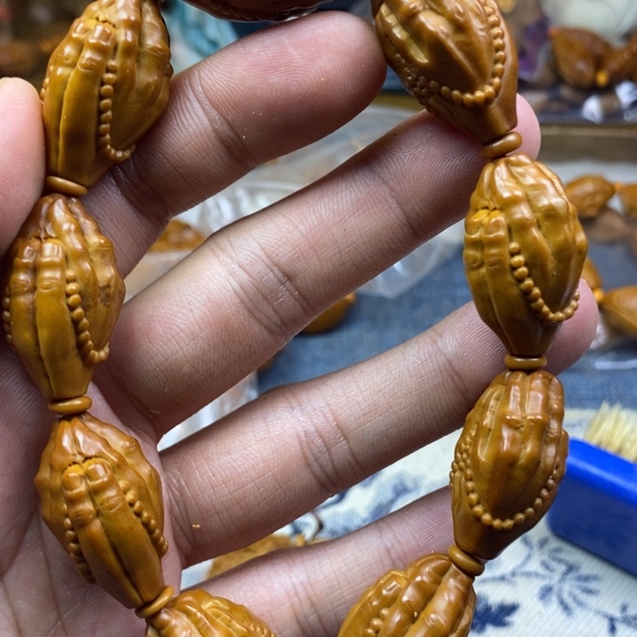 手串/手链橄榄核橄榄核雕工艺手串