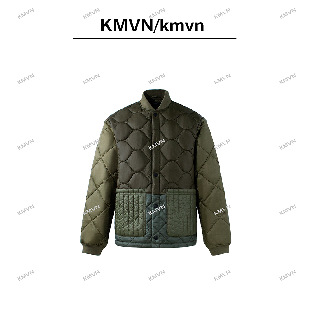 【岚岫】2025秋冬潮流时尚百搭舒适原创设计休闲格纹棉服