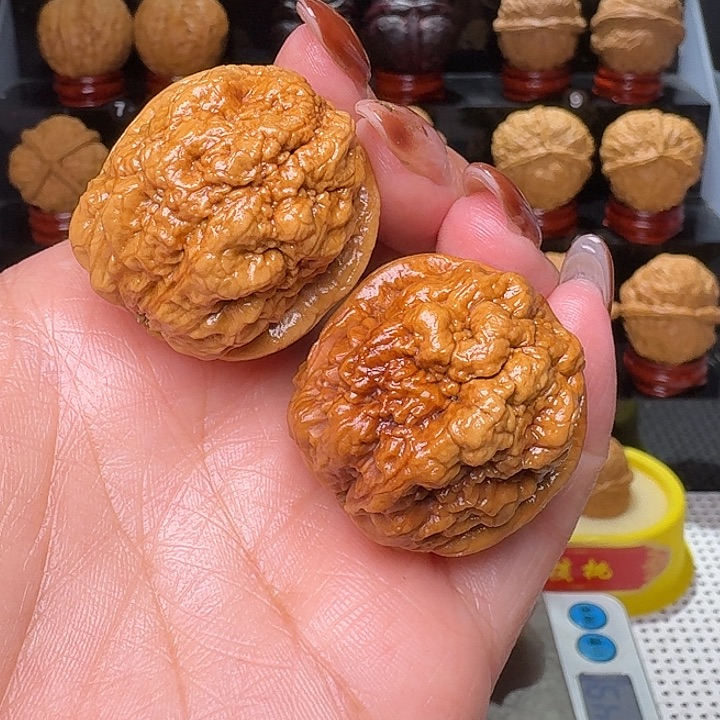 把件文玩核桃血舍利34尺…………05号