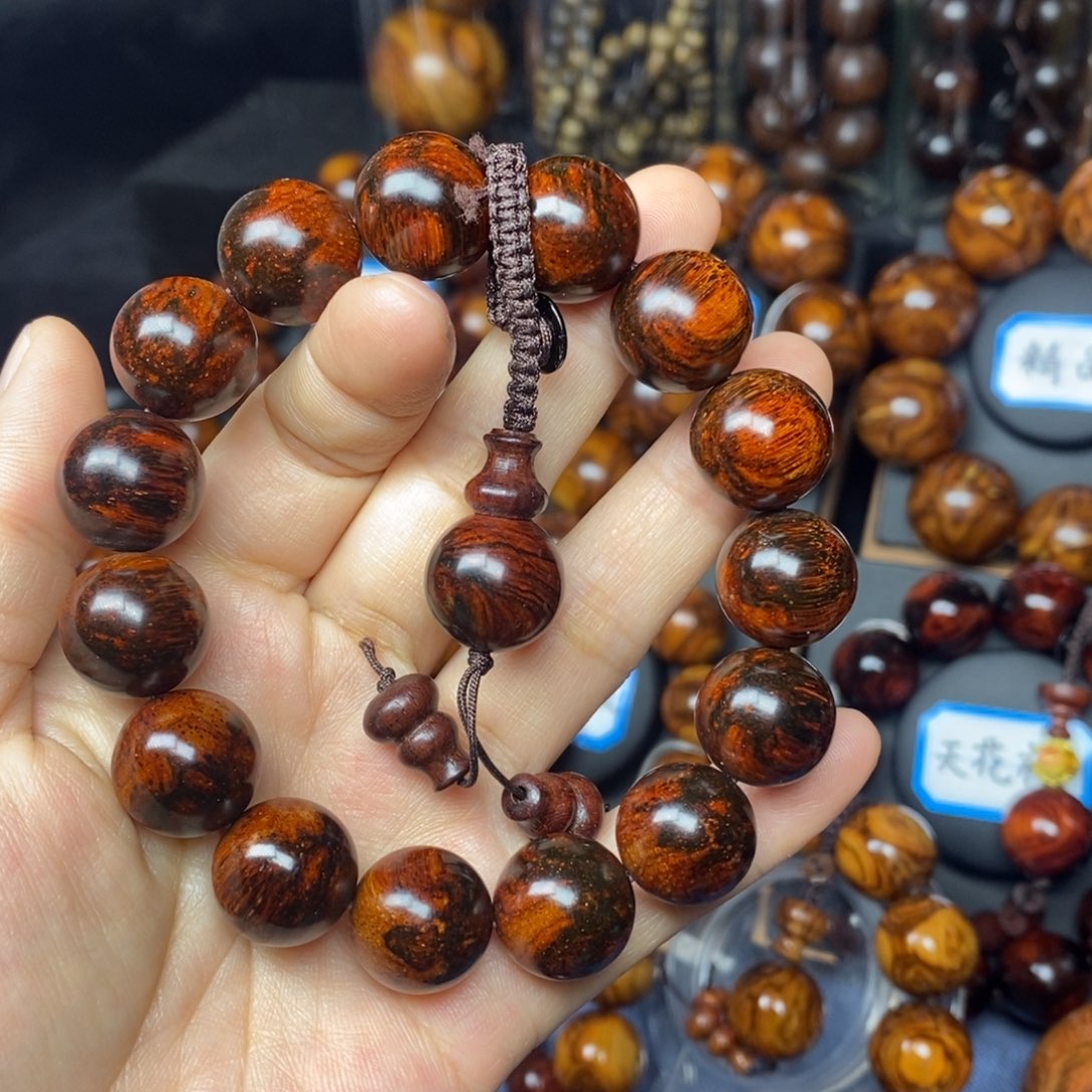 缅甸花梨1.5芝麻瘤疤山水