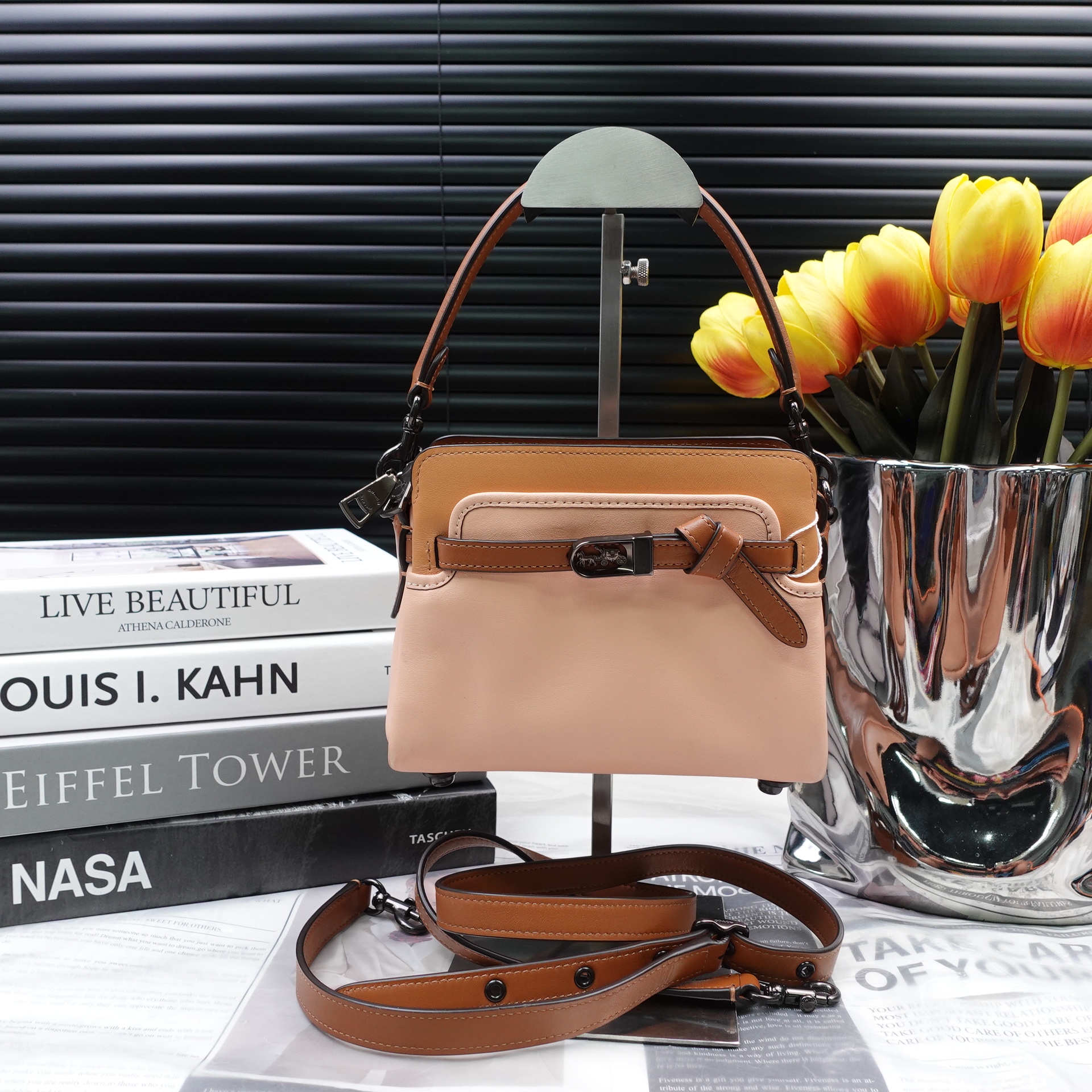 95新 COACH/蔻驰 单肩包/T10281579