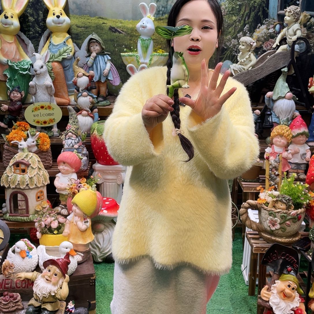 摆件花园摆件红红火火