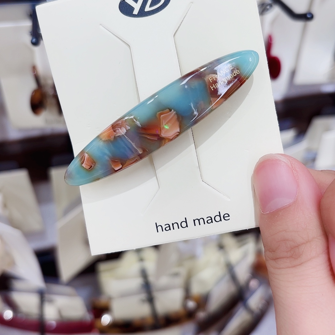 非金属发饰21号一个醋酸谭夹