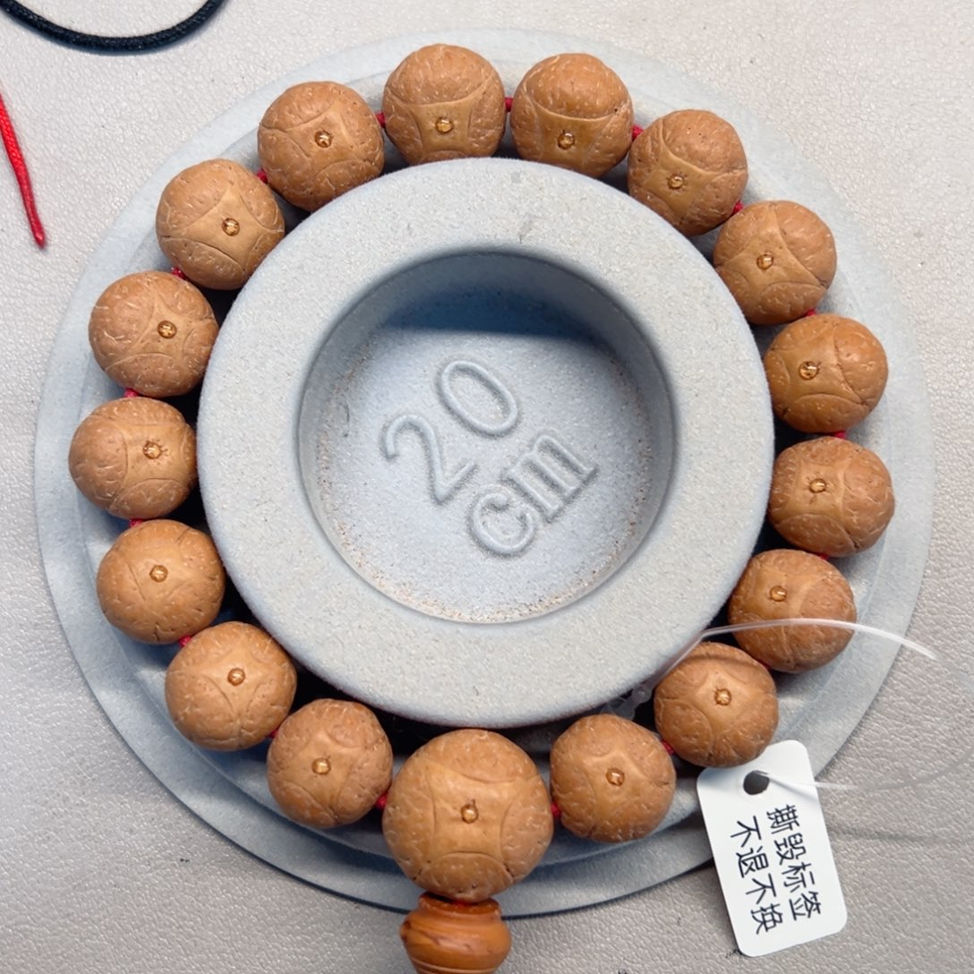 手串凤眼菩提14mm麒麟手串90@1306