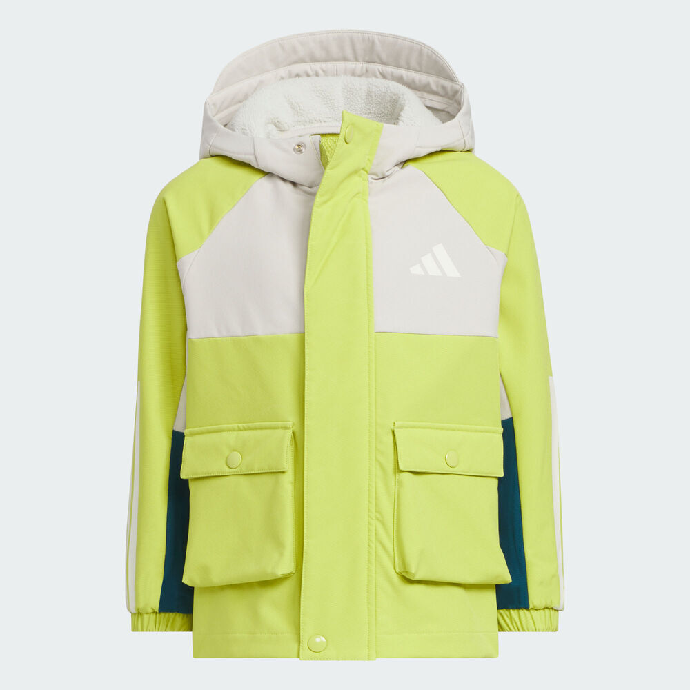 【滔搏联动】adidas阿迪达斯小童LK WV JKT梭织连帽外套KS3082