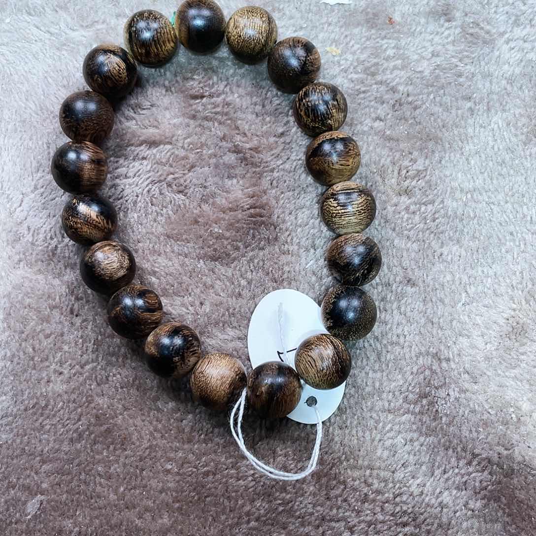 【闪购商品】沉香手串碾*尘正区达拉干留疤白奇楠沉香