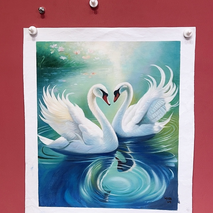 油画刘文桂老师油画作品朵 