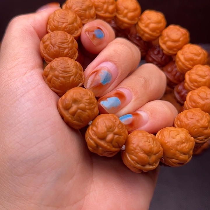 猴头核桃吊坠金蝉17尺寸