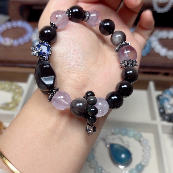 水晶手链未镶嵌金薇薇