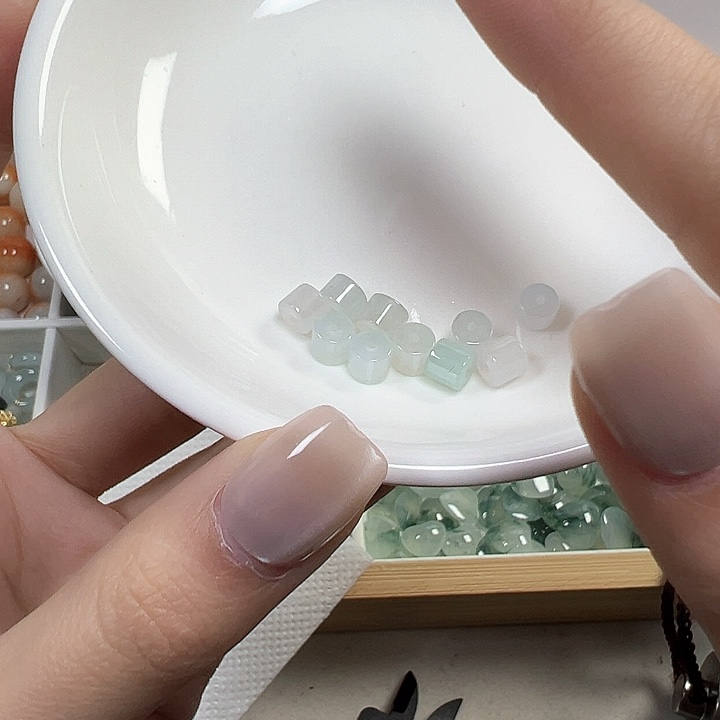 翡翠散珠翡翠10个24号