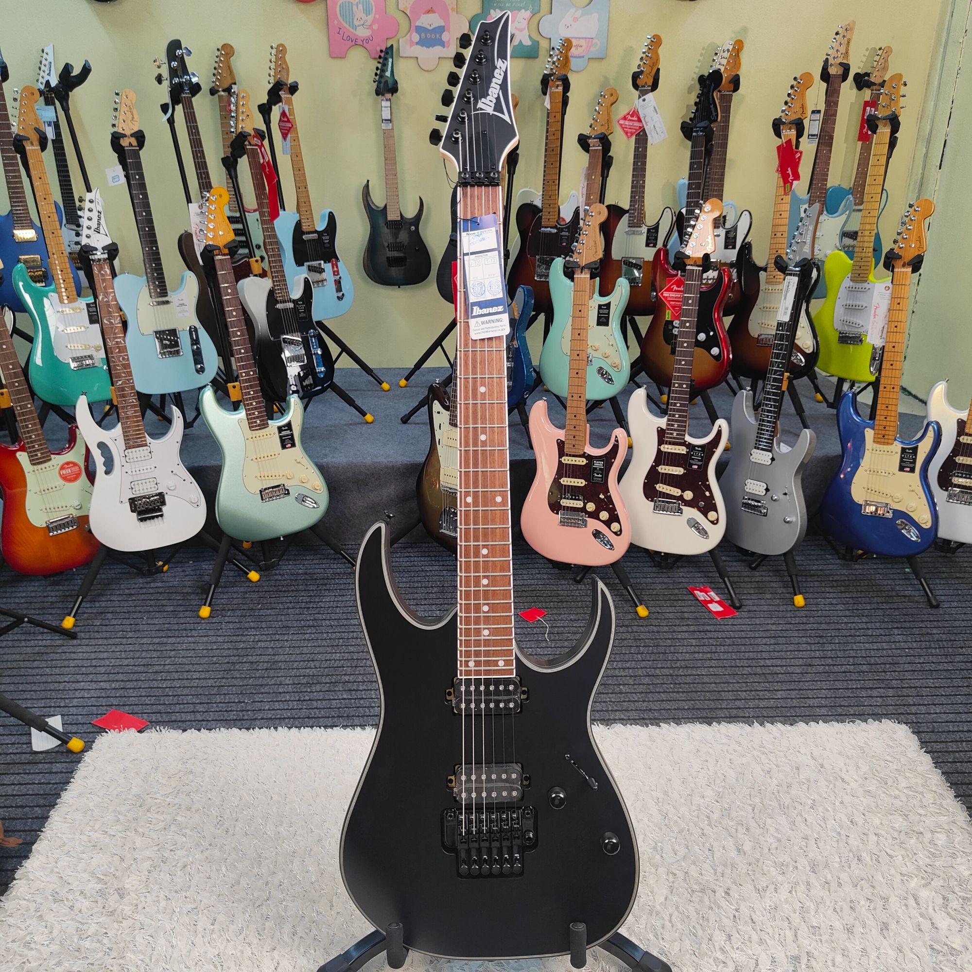 特价微瑕ibanez依斑娜2024年新品RG420EX-BKF 黑色电吉他