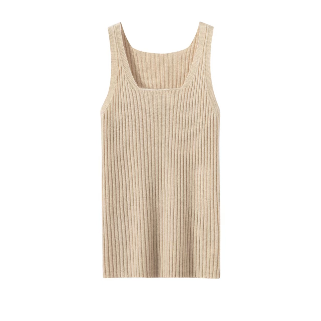 软糯百搭100%纯山羊绒吊带小背心秋冬款修身显瘦女针织内搭打底衫