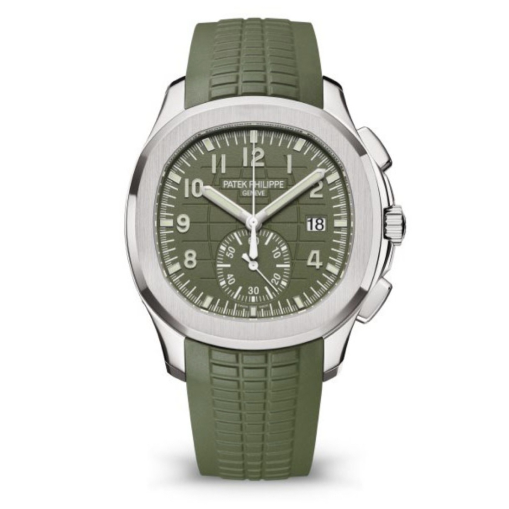 未使用 Patek Philippe/百达翡丽 24年6月/手雷系列 5968G/牛油果