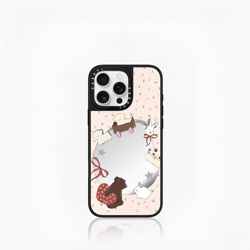 case甜心火车适用苹果17promax手机壳16/17pro少女14/15保护壳13p