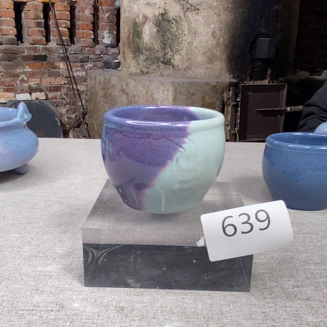 1***0摆件陶开窑大吉，神垕钧瓷