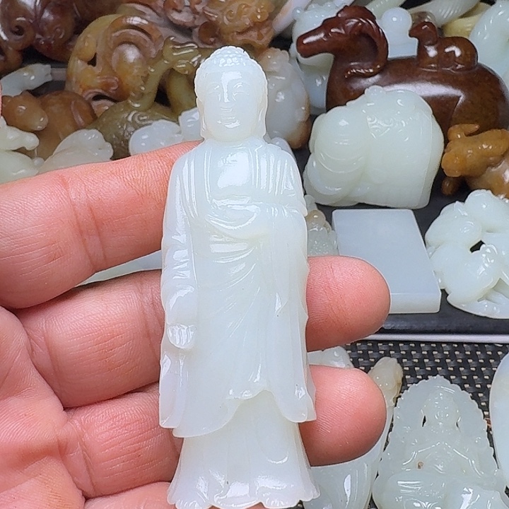 未镶嵌和田玉挂件