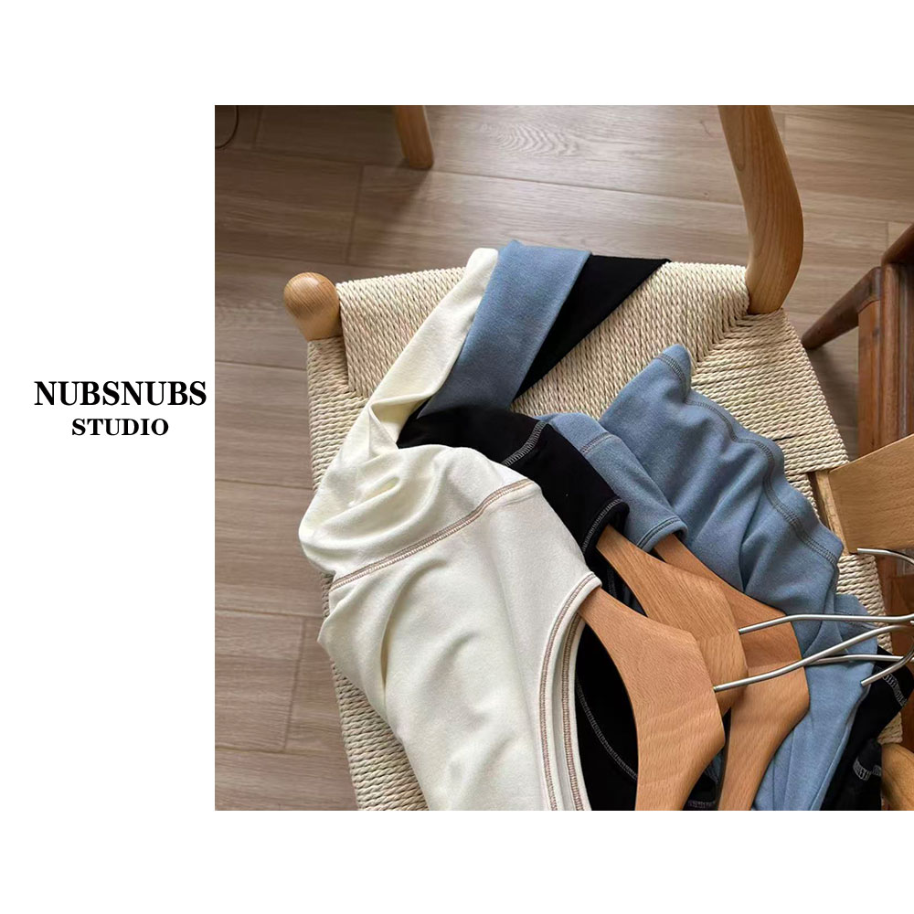 NUBSNUBS-"慕斯绒"-新款5A抗菌-软糯亲肤打底T恤