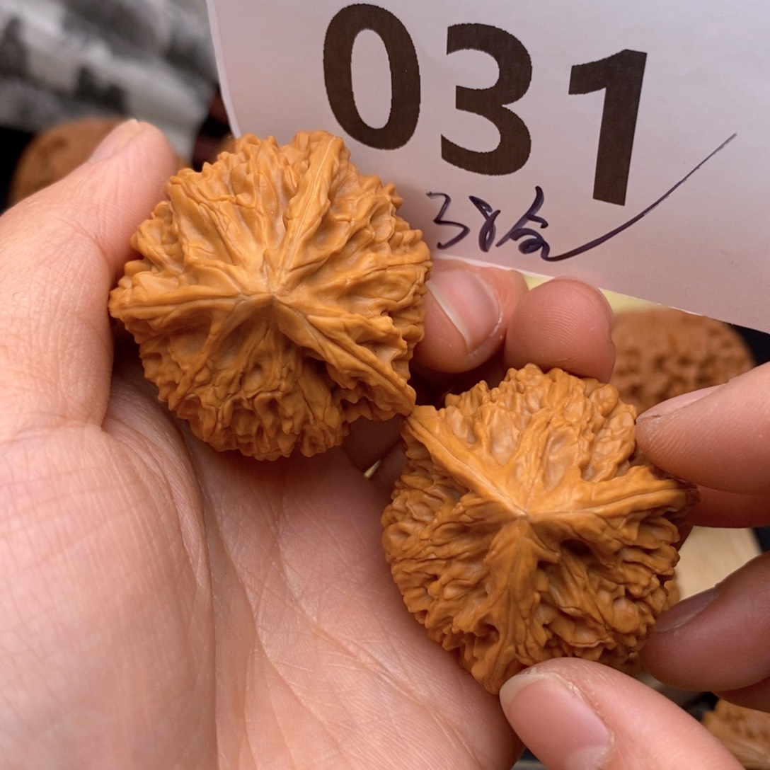 文玩核桃把件031号38全