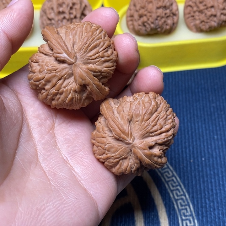 云***集文玩核桃白狮子42