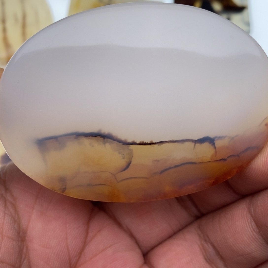 玛瑙/玉髓牌子足银镀金镶嵌