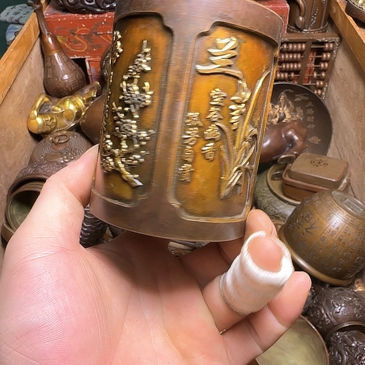 铜材质文玩摆件装饰