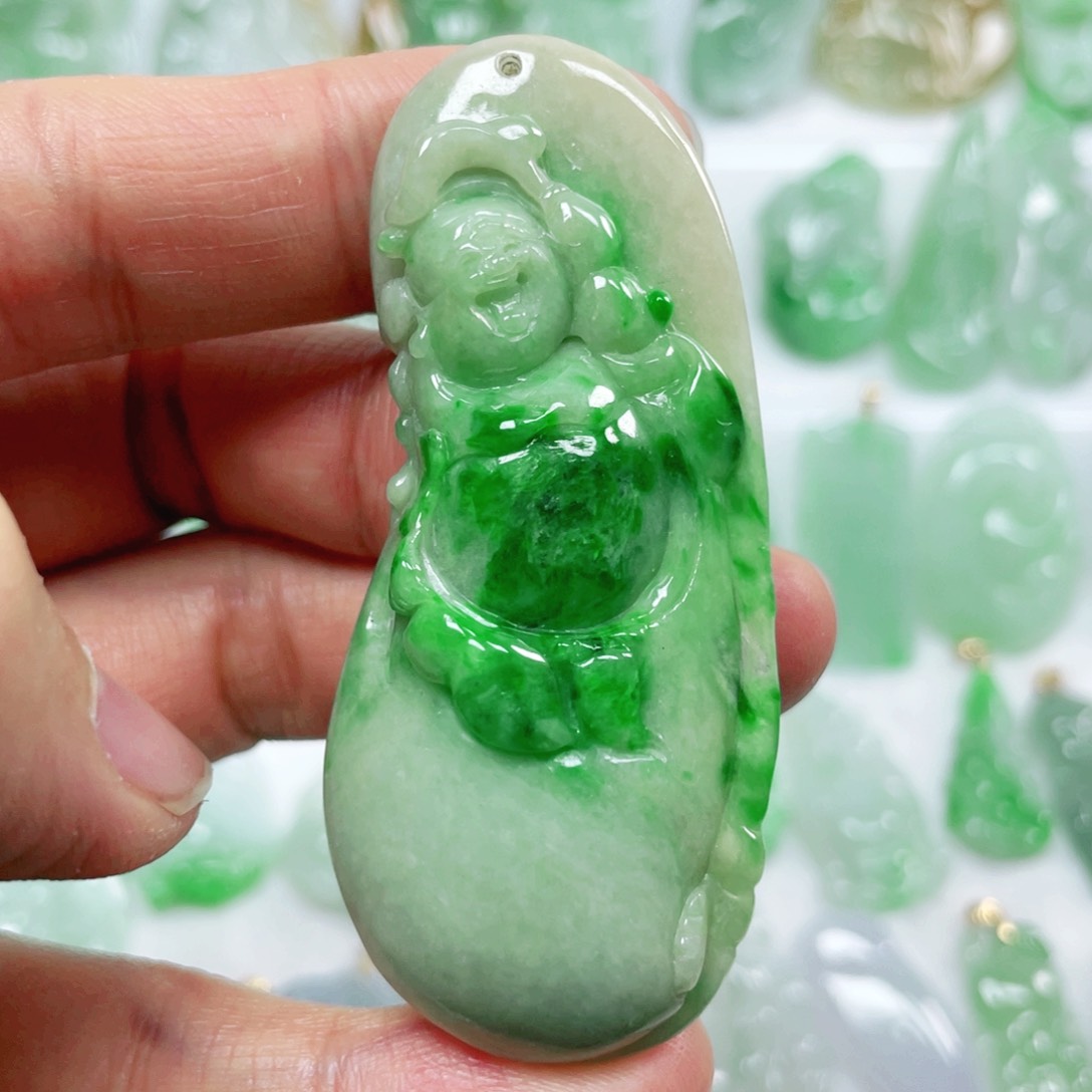翡翠吊坠(不含链)未镶嵌