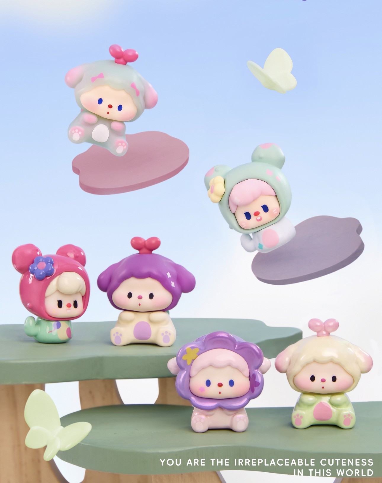 【淘淘代拆】新品噜噜狗神奇种子小铺萌粒潮玩可爱摆件