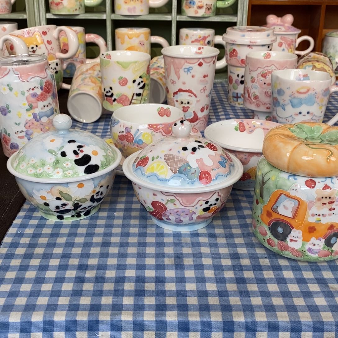 瓷片想****爱炖盅➕马克杯福利价