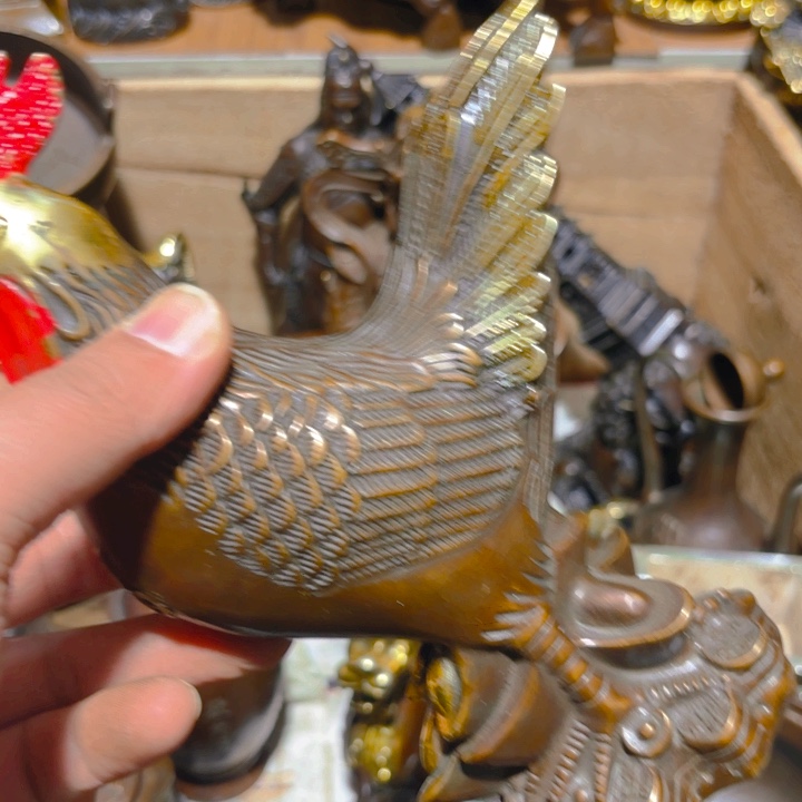 铜的。全清了。一件不留！不磨叽