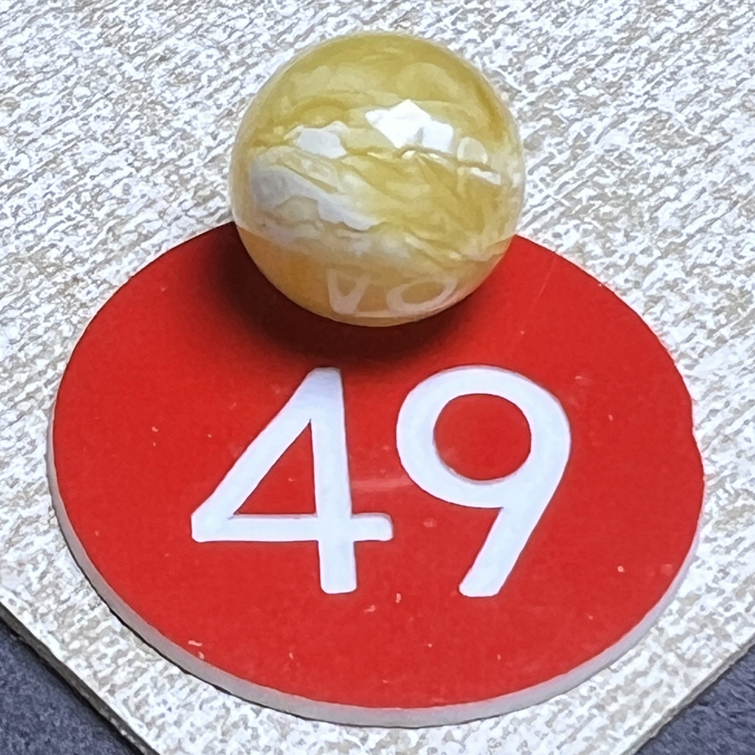 天然原矿蜜蜡金瓷白妖花虎皮纹圆珠 尺寸16mm 微皮点