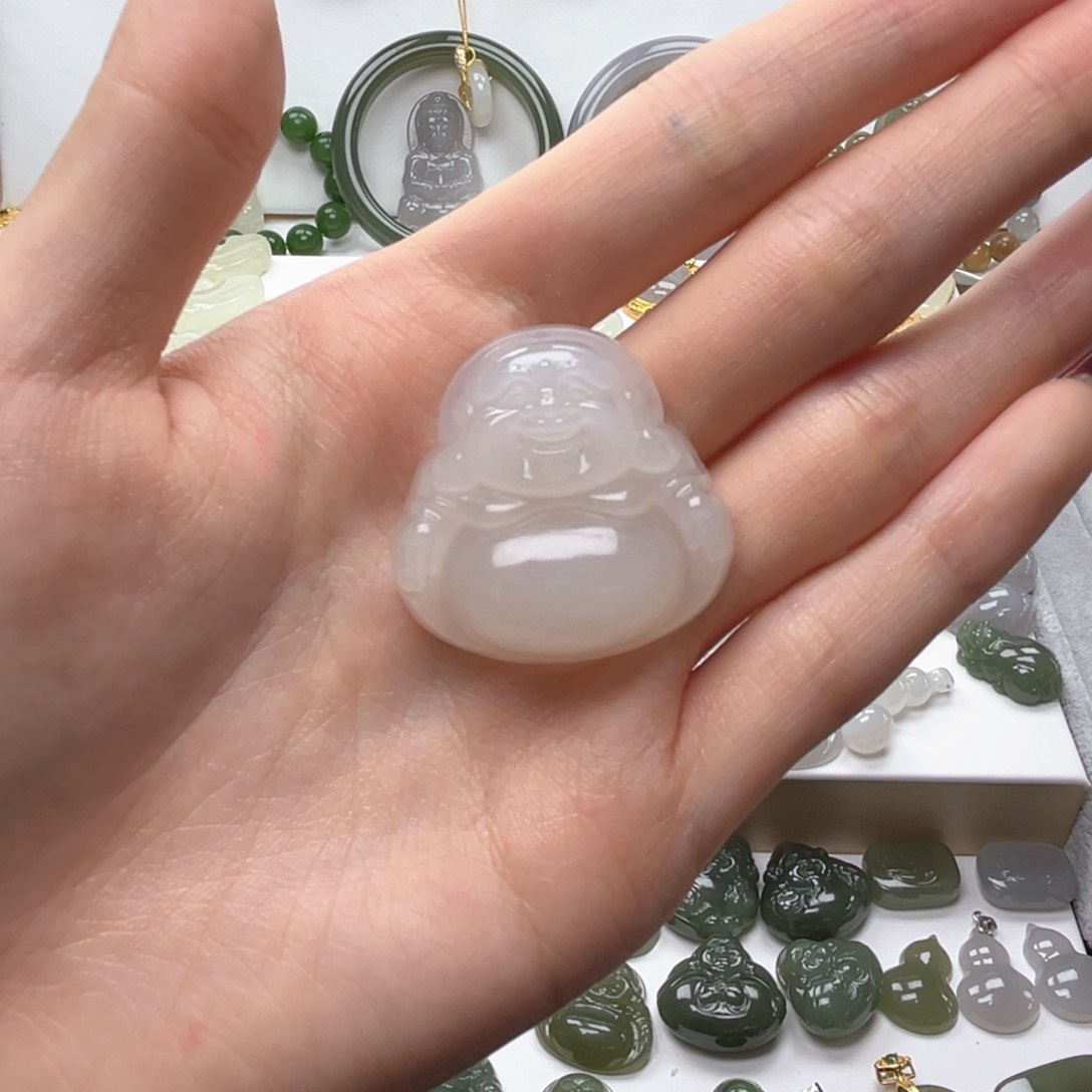 和田玉吊坠(不含链)未镶嵌C****!