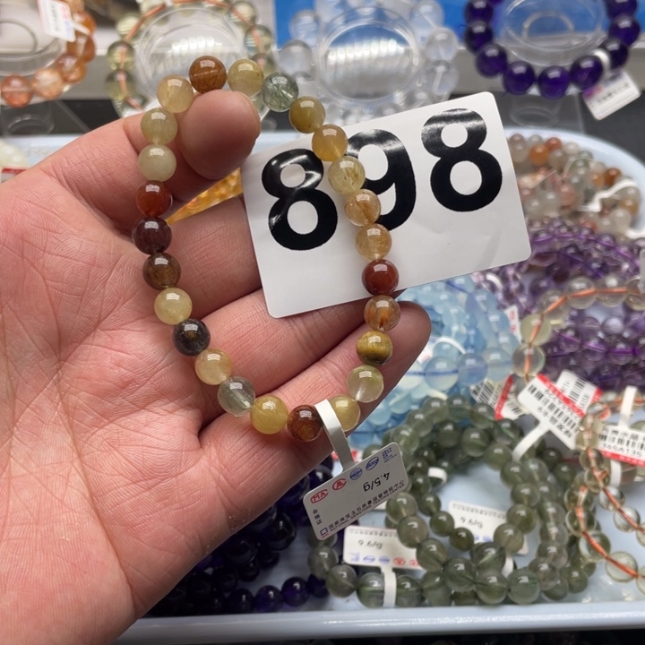 水晶手链未镶嵌水晶