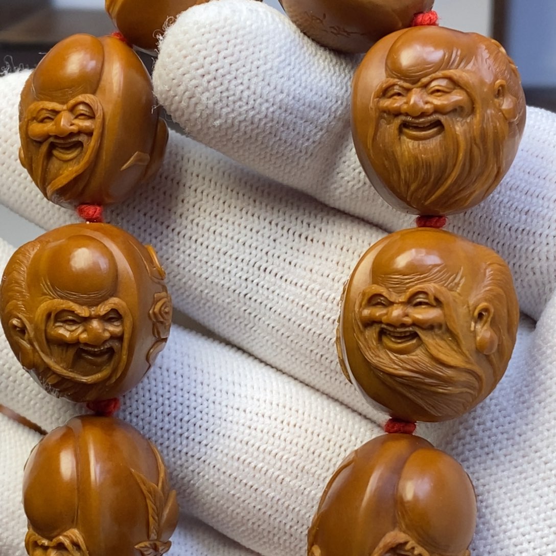 云***轻手串/手链橄榄核寿星