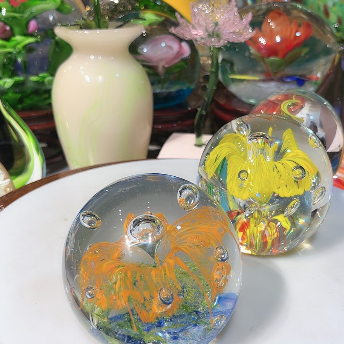 【闪购商品】琉璃手工艺品珍****i纯手工