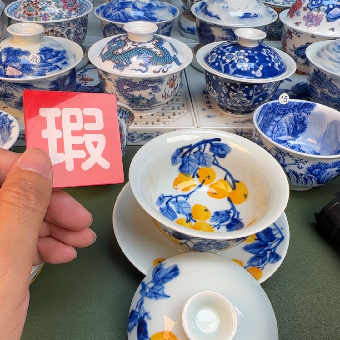 纯手工纯手绘茶具66