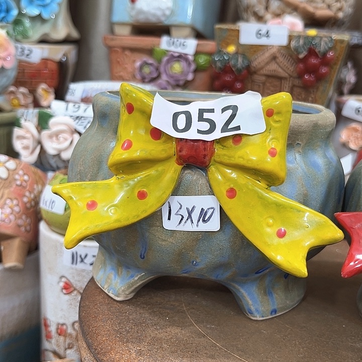 红陶粗陶多肉花盆发2个