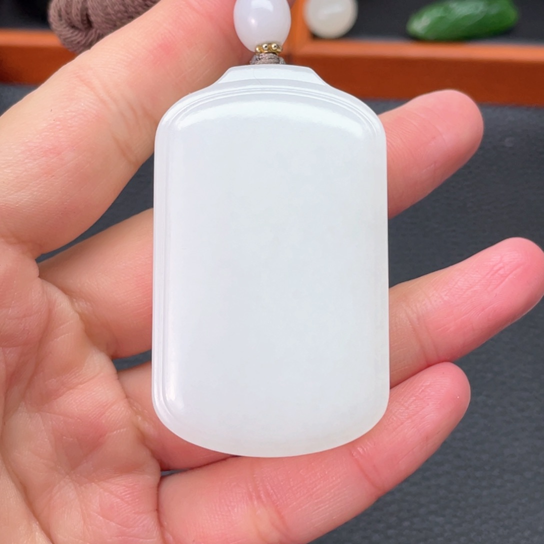 和田玉挂件未镶嵌