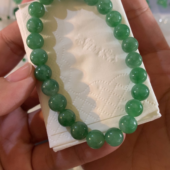 翡翠未镶嵌挂件天然翡翠手串