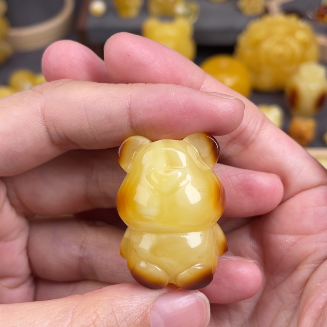 未镶嵌琥珀裸石蜜蜡