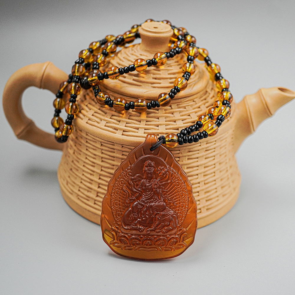 非金属玻璃吊坠 时尚 毛衣链 十二生肖  吊坠 百搭项链【款号57*】