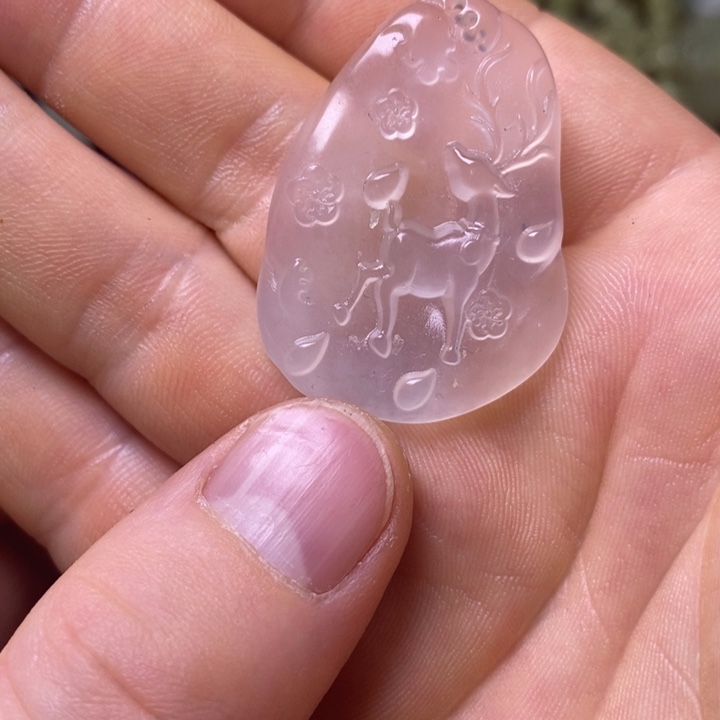 岫玉天然岫玉挂件未镶嵌