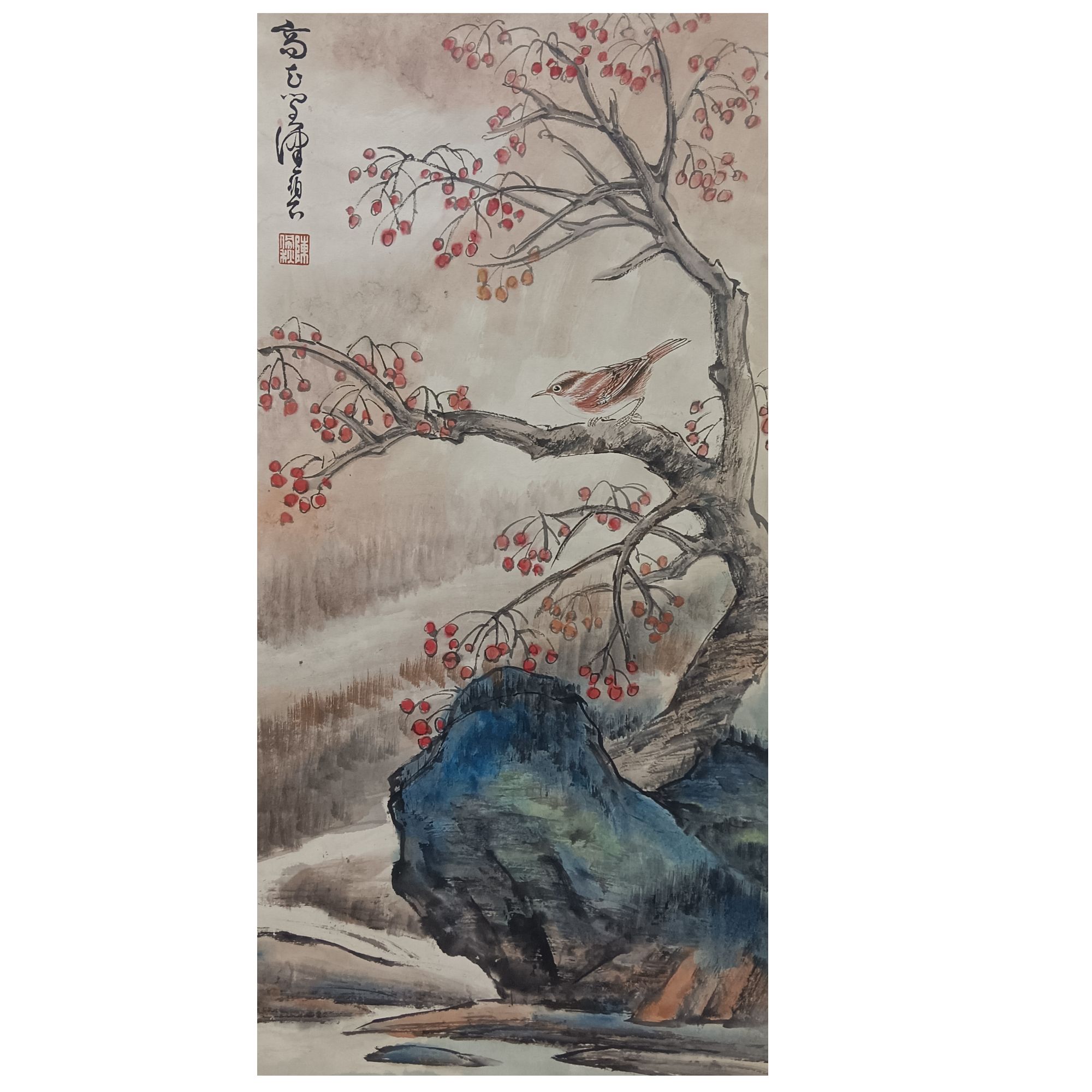 陈佩秋 花鸟 笔墨春秋P341 69*34