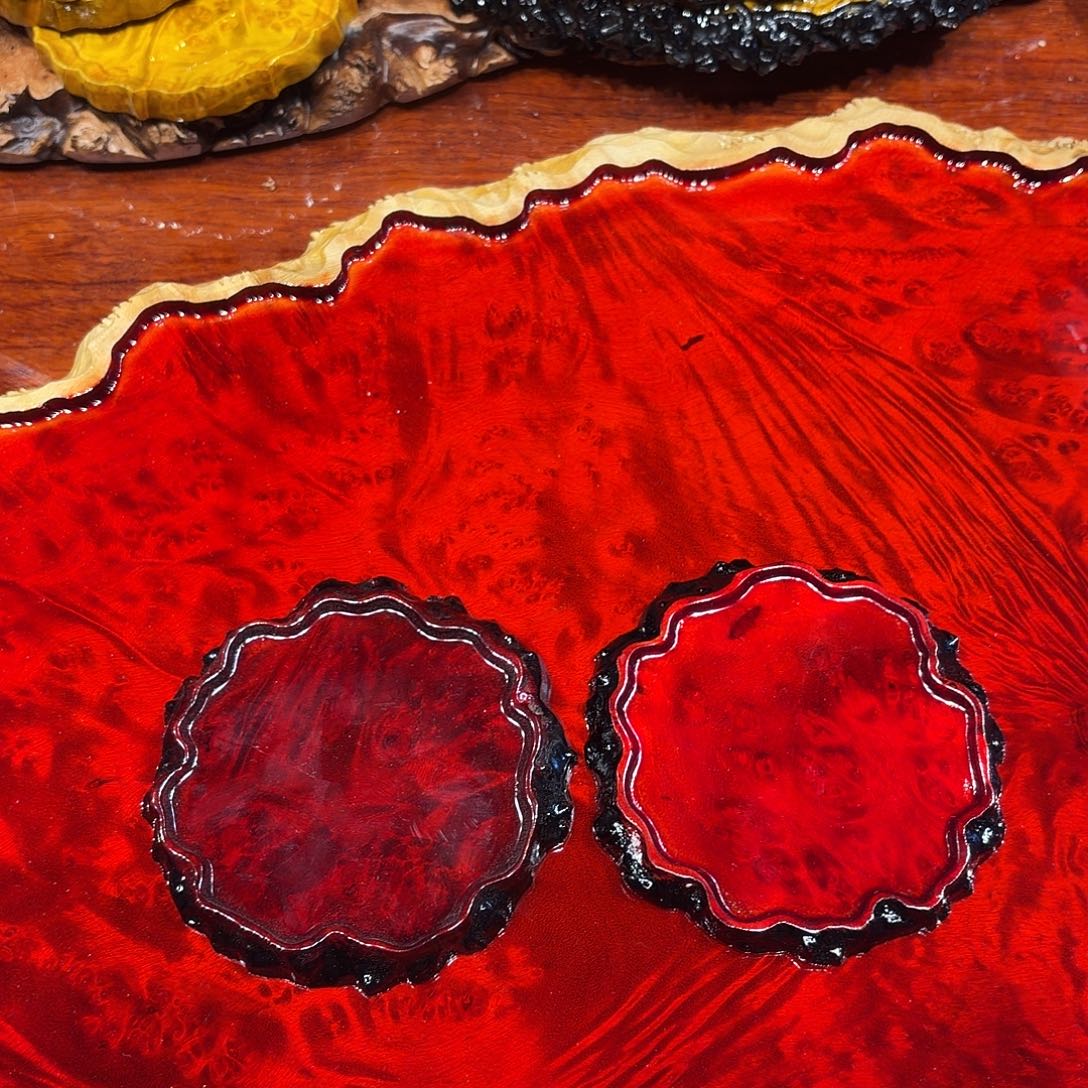 黄金樟杯垫3家里来了