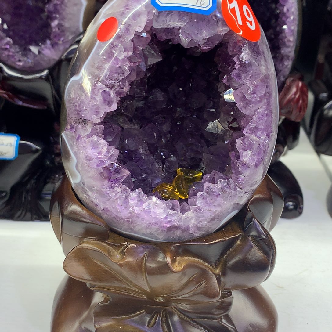 恐龙蛋未镶嵌水晶小潘恐龙蛋