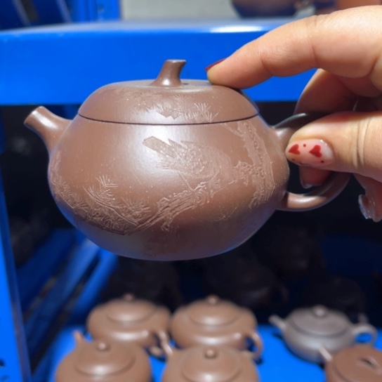 紫砂茶壶……瑕疵…………