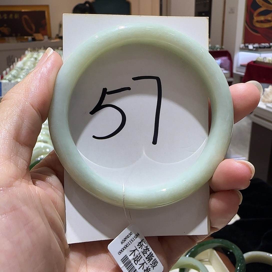 和田玉未镶嵌手镯959