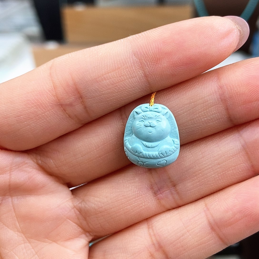 未镶嵌绿松石珠宝奇石